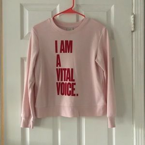 “I Am A Vital Voice” sweatshirt